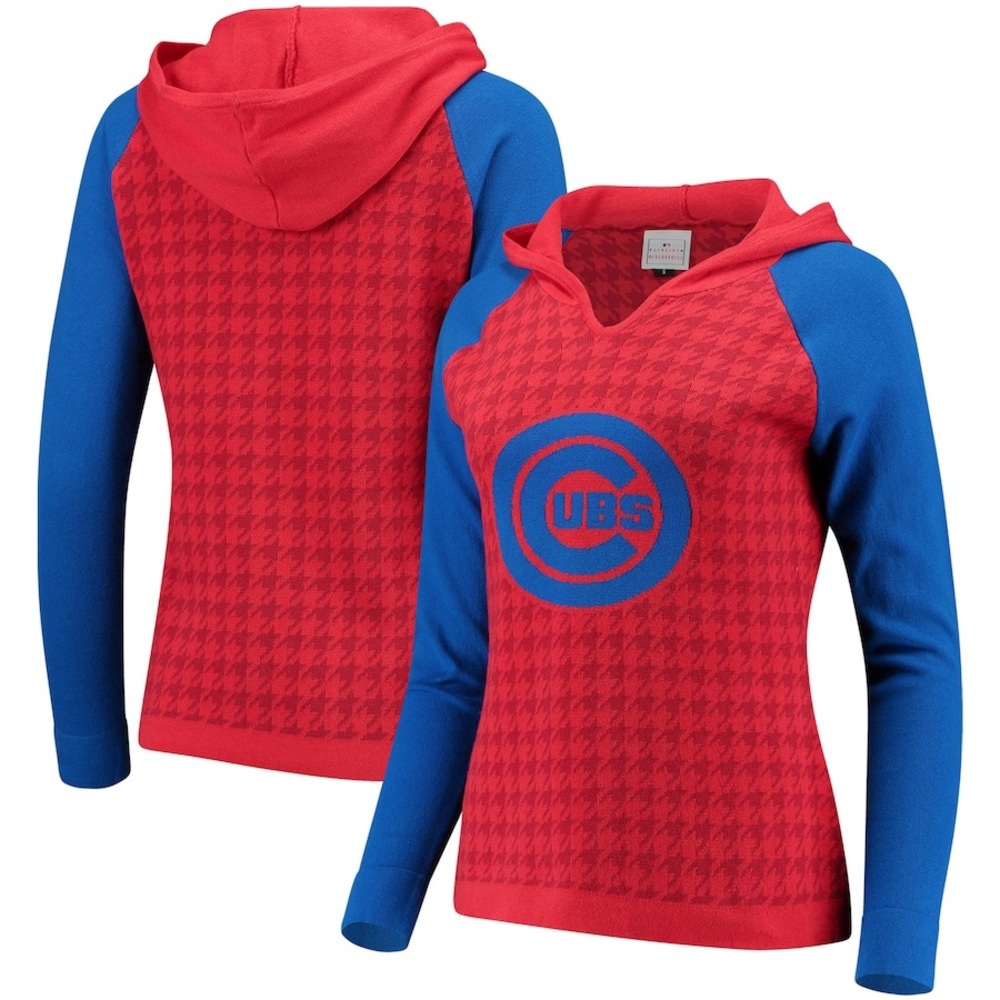 Chicago cubs MLB v neck sweater hoodie